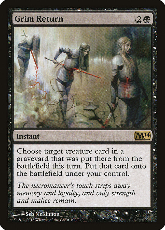 Grim Return [Magic 2014] | PLUS EV GAMES 