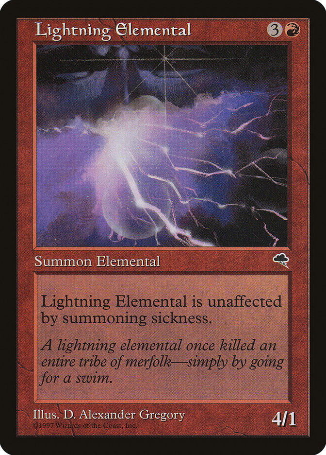 Lightning Elemental [Tempest] | PLUS EV GAMES 