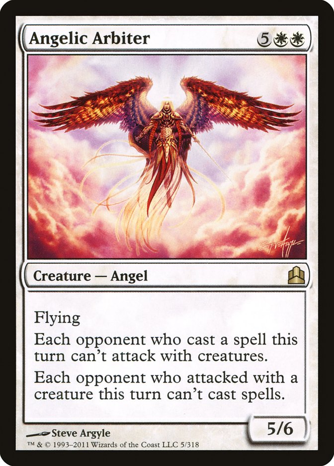 Angelic Arbiter [Commander 2011] | PLUS EV GAMES 