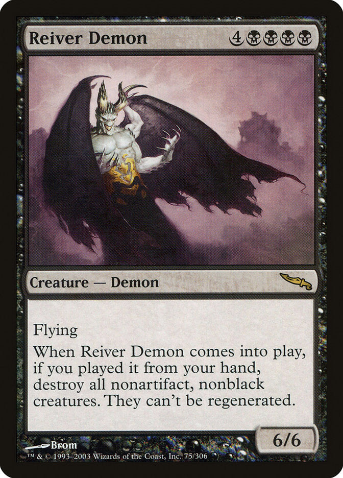 Reiver Demon [Mirrodin] | PLUS EV GAMES 