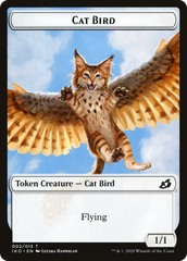 Cat Bird // Thopter Double-Sided Token [Starter Commander Decks] | PLUS EV GAMES 