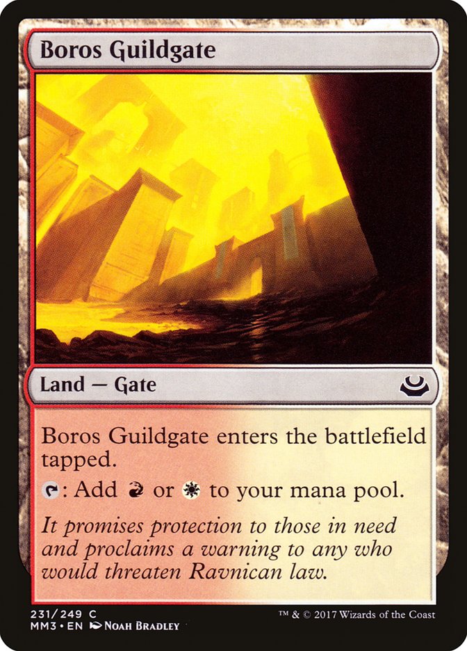 Boros Guildgate [Modern Masters 2017] | PLUS EV GAMES 