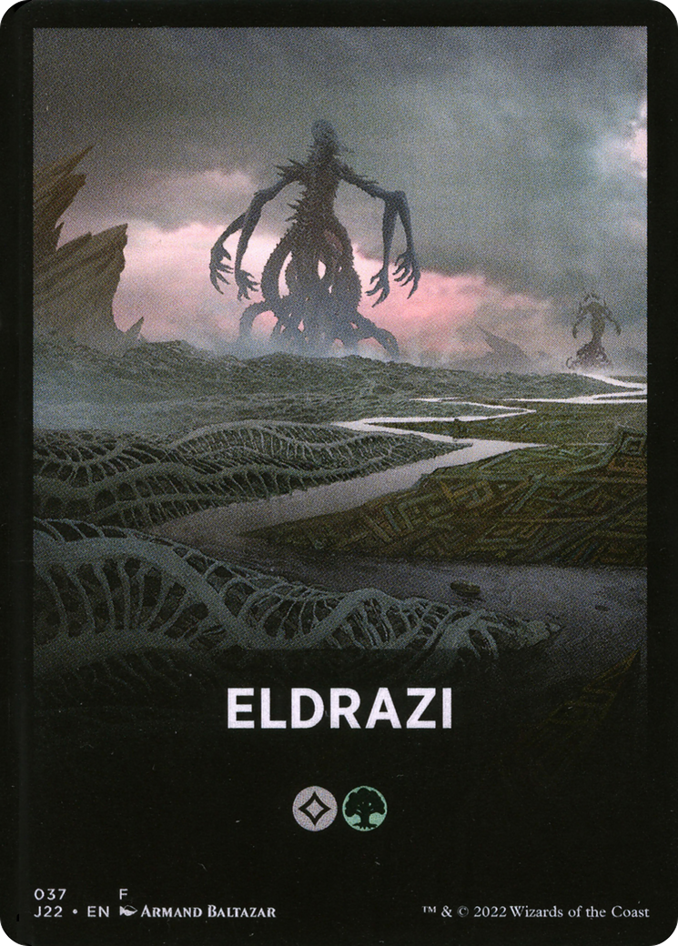 Eldrazi Theme Card [Jumpstart 2022 Front Cards] | PLUS EV GAMES 