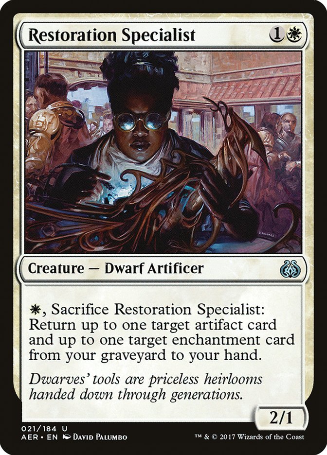 Restoration Specialist [Aether Revolt] | PLUS EV GAMES 