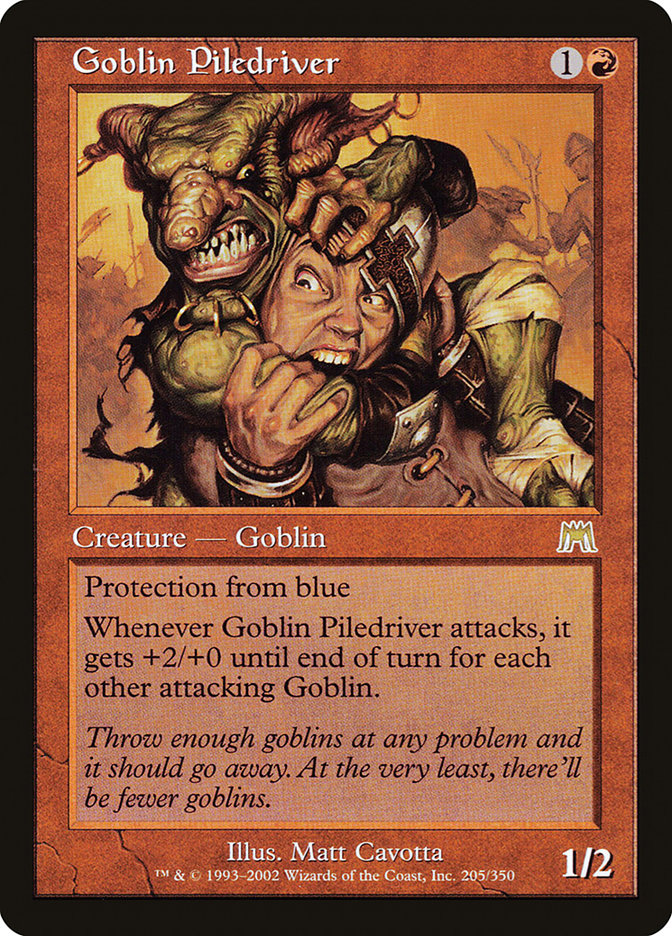 Goblin Piledriver [Onslaught] | PLUS EV GAMES 