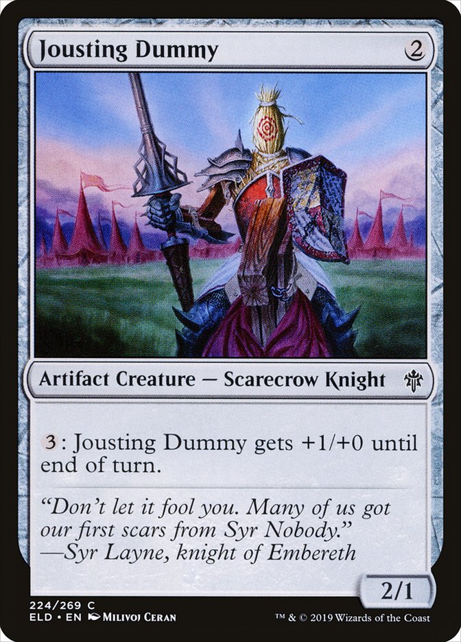 Jousting Dummy [Throne of Eldraine] | PLUS EV GAMES 