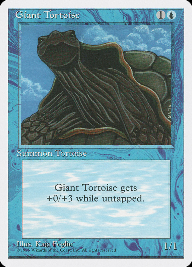 Giant Tortoise [Fourth Edition] | PLUS EV GAMES 