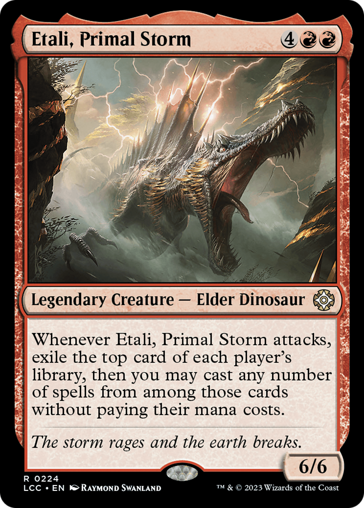 Etali, Primal Storm [The Lost Caverns of Ixalan Commander] | PLUS EV GAMES 