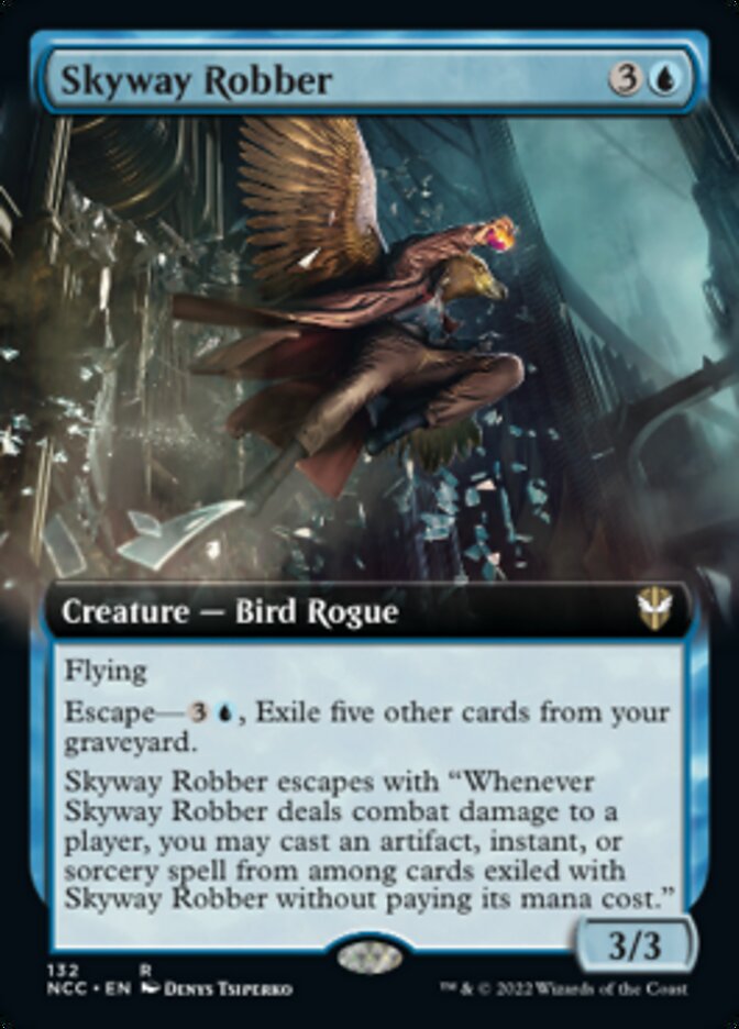 Skyway Robber (Extended Art) [Streets of New Capenna Commander] | PLUS EV GAMES 