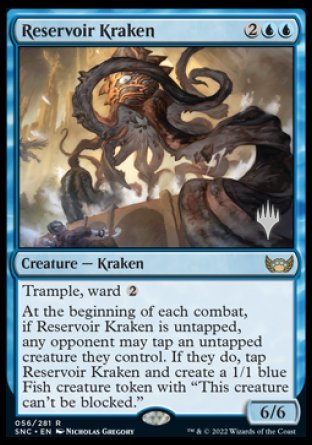 Reservoir Kraken (Promo Pack) [Streets of New Capenna Promos] | PLUS EV GAMES 