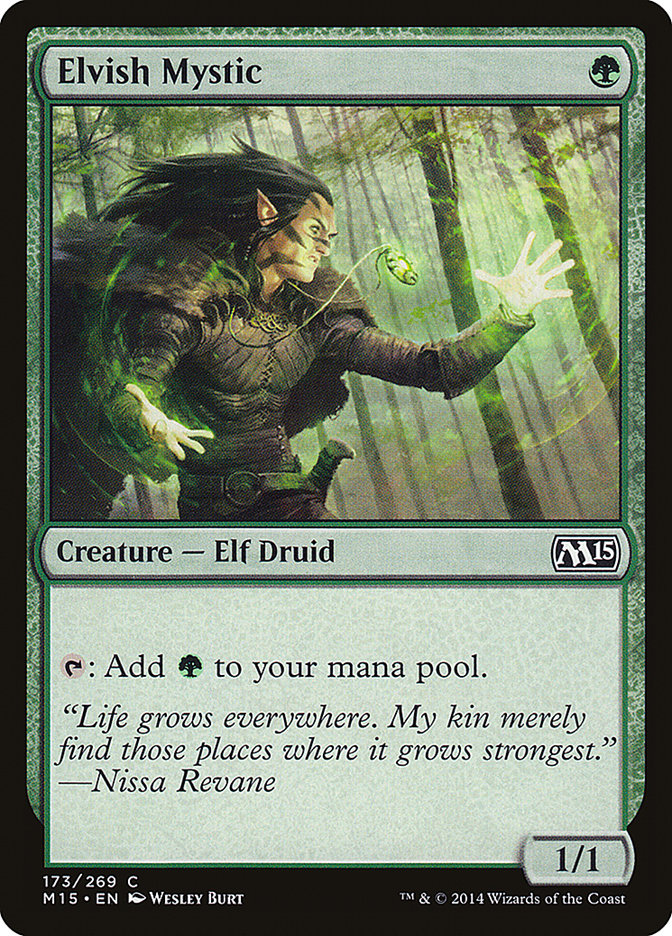 Elvish Mystic [Magic 2015] | PLUS EV GAMES 