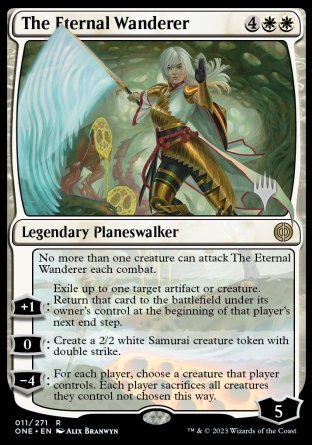 The Eternal Wanderer (Promo Pack) [Phyrexia: All Will Be One Promos] | PLUS EV GAMES 