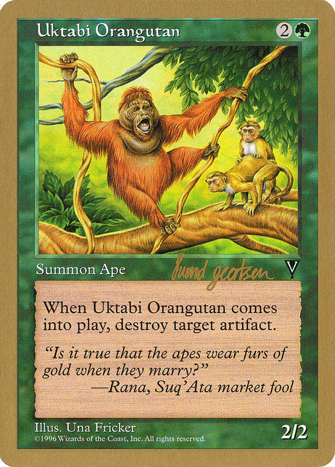 Uktabi Orangutan (Svend Geertsen) (SB) [World Championship Decks 1997] | PLUS EV GAMES 