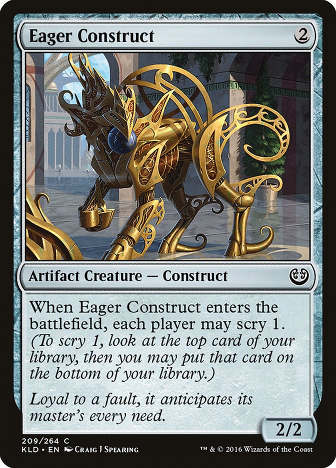 Eager Construct [Kaladesh] | PLUS EV GAMES 