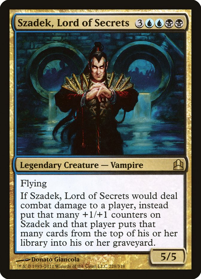 Szadek, Lord of Secrets [Commander 2011] | PLUS EV GAMES 