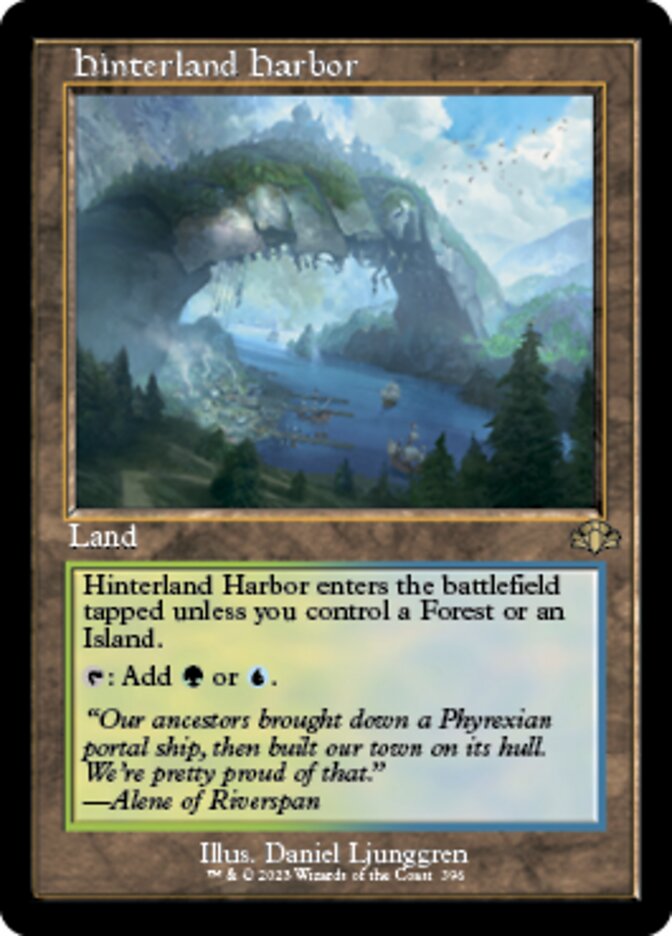 Hinterland Harbor (Retro) [Dominaria Remastered] | PLUS EV GAMES 