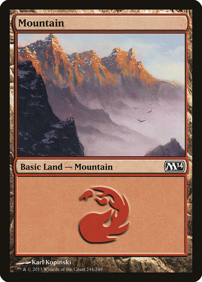 Mountain (244) [Magic 2014] | PLUS EV GAMES 