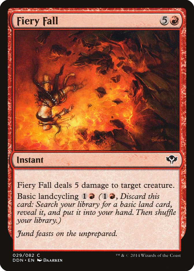 Fiery Fall [Duel Decks: Speed vs. Cunning] | PLUS EV GAMES 