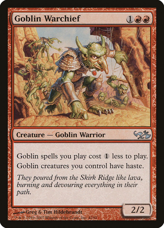 Goblin Warchief [Duel Decks: Elves vs. Goblins] | PLUS EV GAMES 