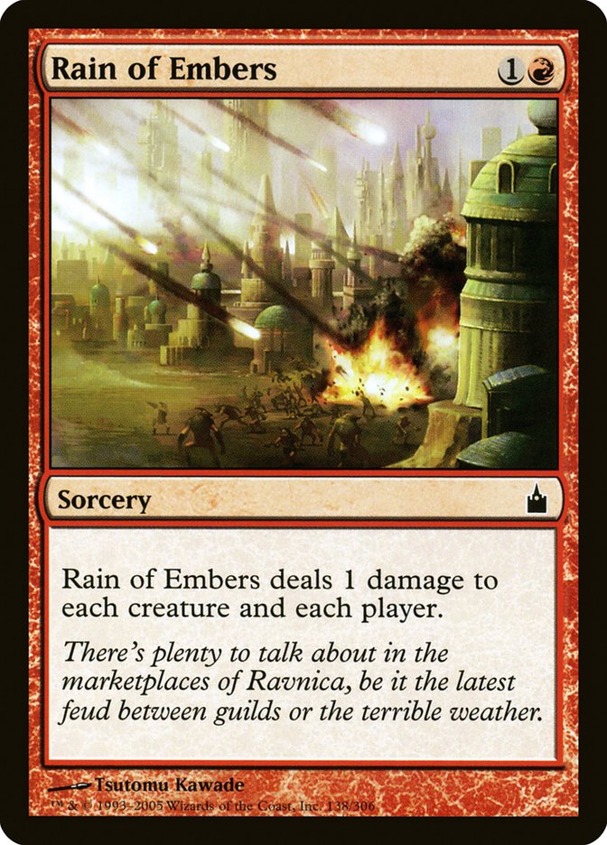 Rain of Embers [Ravnica: City of Guilds] | PLUS EV GAMES 