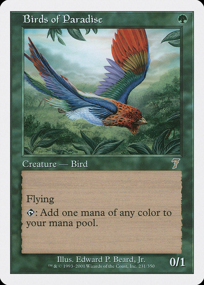 Birds of Paradise [Seventh Edition] | PLUS EV GAMES 