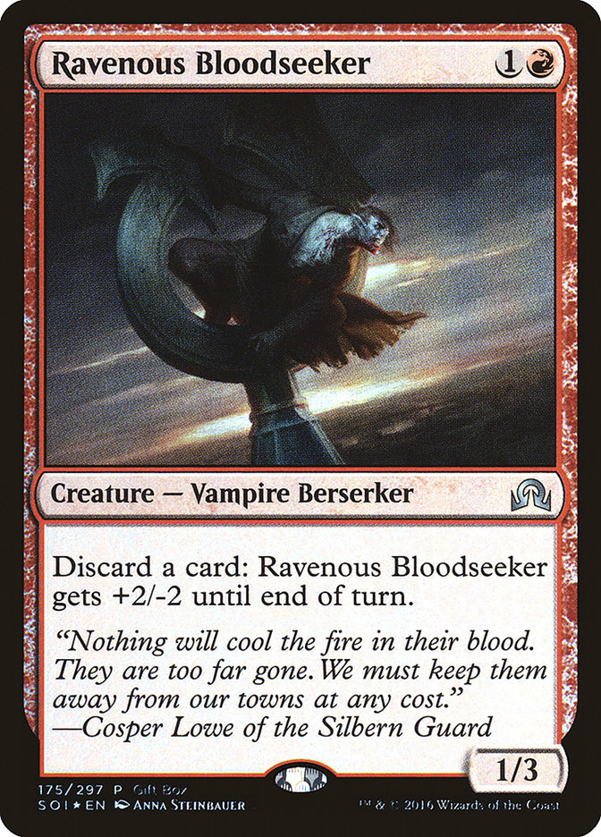 Ravenous Bloodseeker (Gift Box) [Shadows over Innistrad Promos] | PLUS EV GAMES 