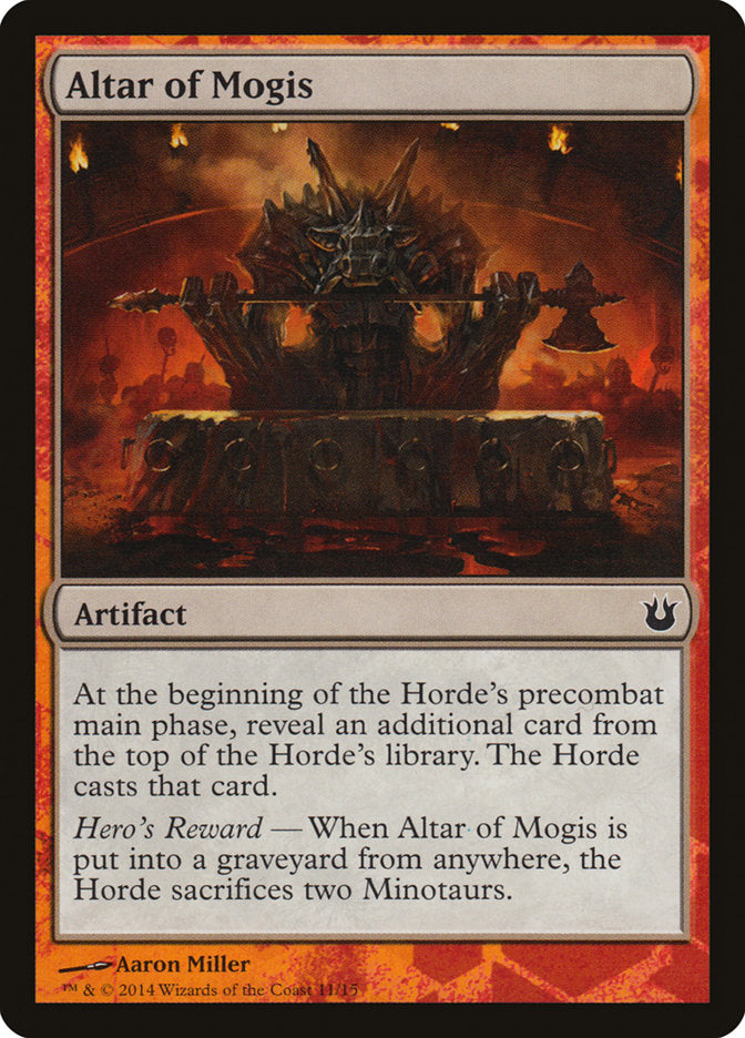 Altar of Mogis [Born of the Gods Hero's Path] | PLUS EV GAMES 
