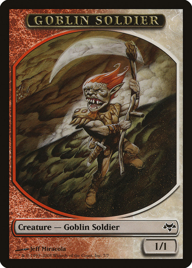 Goblin Soldier [Eventide Tokens] | PLUS EV GAMES 