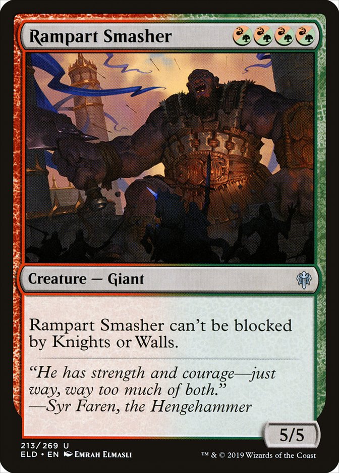 Rampart Smasher [Throne of Eldraine] | PLUS EV GAMES 