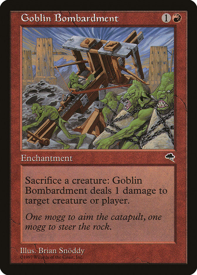 Goblin Bombardment [Tempest] | PLUS EV GAMES 