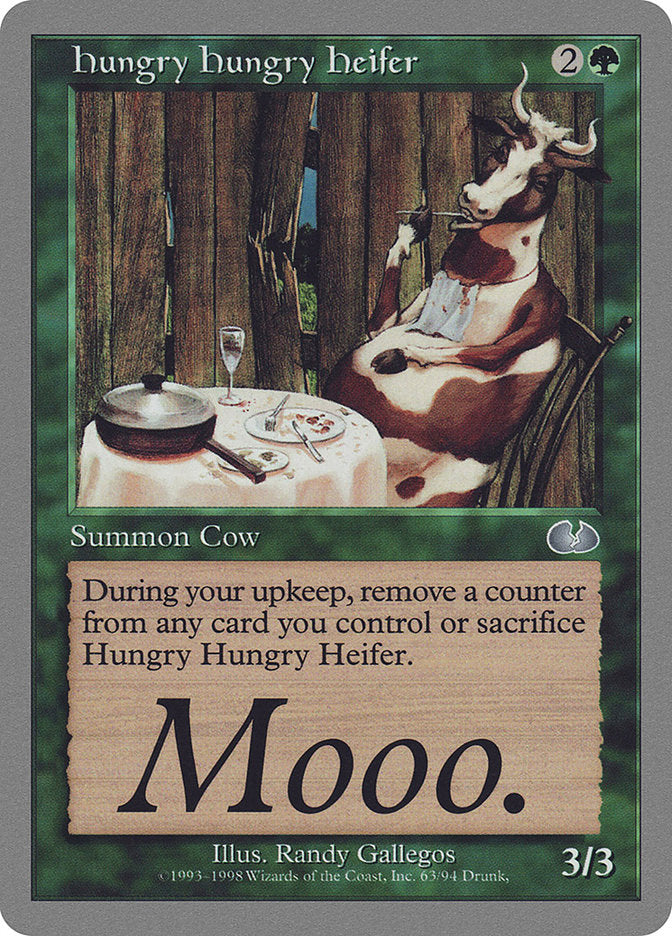 Hungry Hungry Heifer [Unglued] | PLUS EV GAMES 
