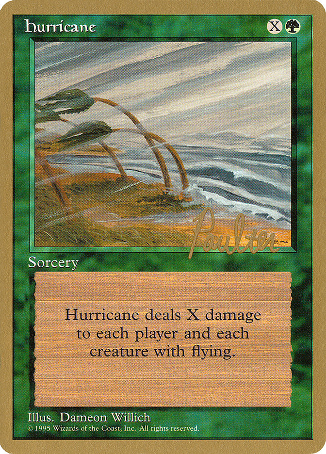 Hurricane (Preston Poulter) [Pro Tour Collector Set] | PLUS EV GAMES 