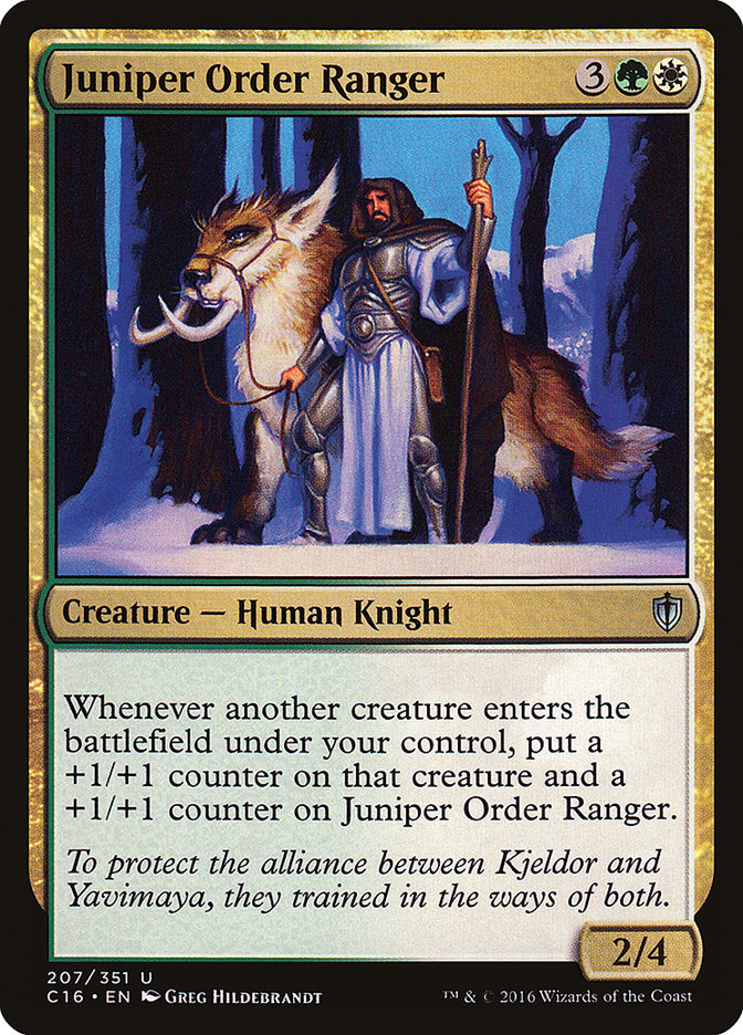 Juniper Order Ranger [Commander 2016] | PLUS EV GAMES 