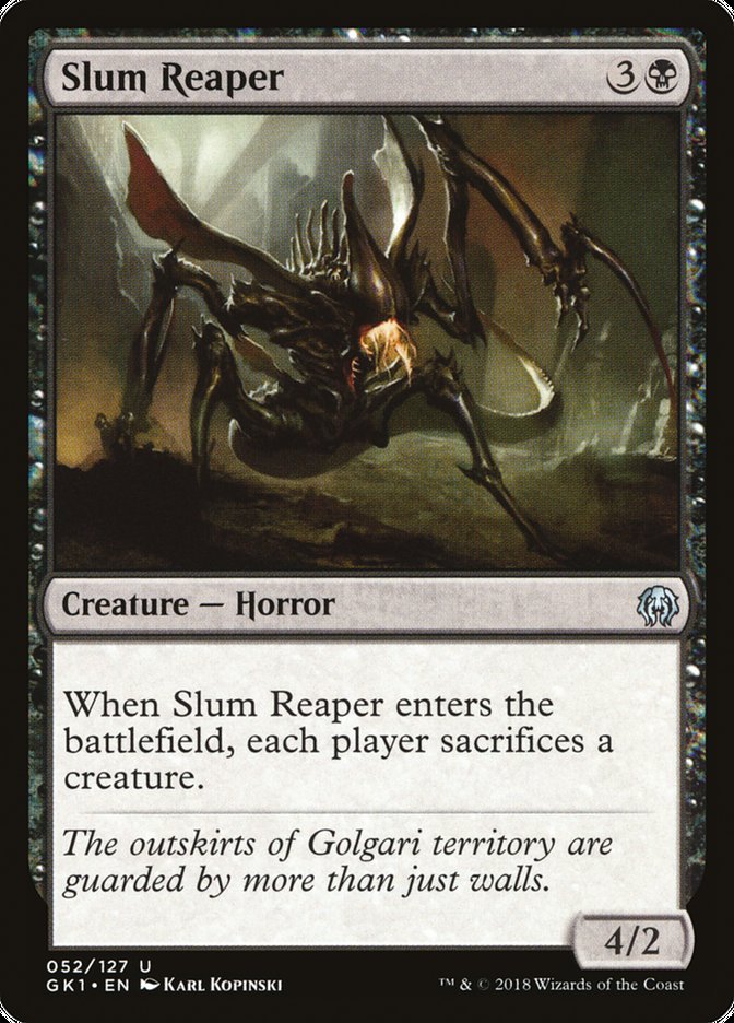 Slum Reaper [Guilds of Ravnica Guild Kit] | PLUS EV GAMES 