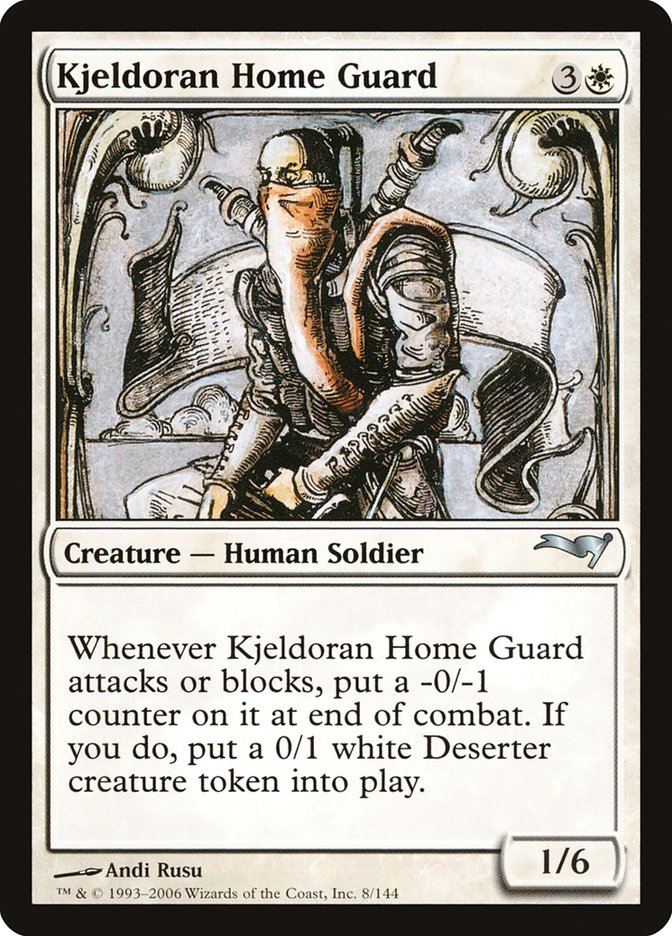 Kjeldoran Home Guard [Coldsnap Theme Decks] | PLUS EV GAMES 