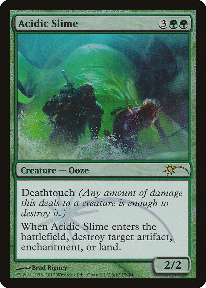 Acidic Slime [Friday Night Magic 2012] | PLUS EV GAMES 