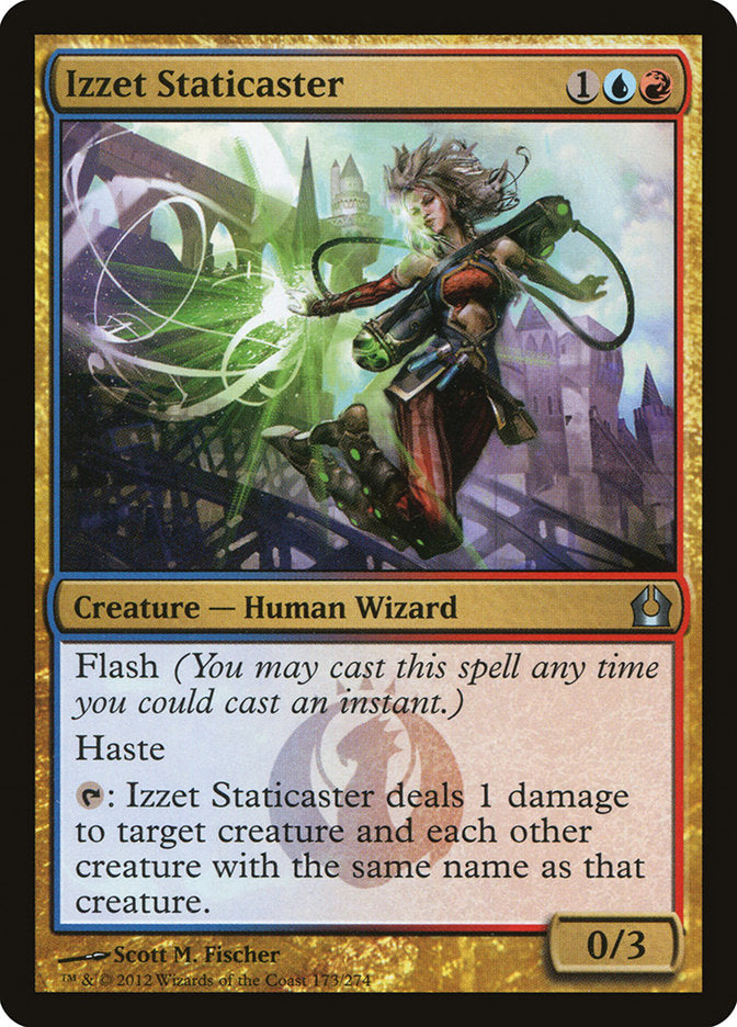 Izzet Staticaster [Return to Ravnica] | PLUS EV GAMES 