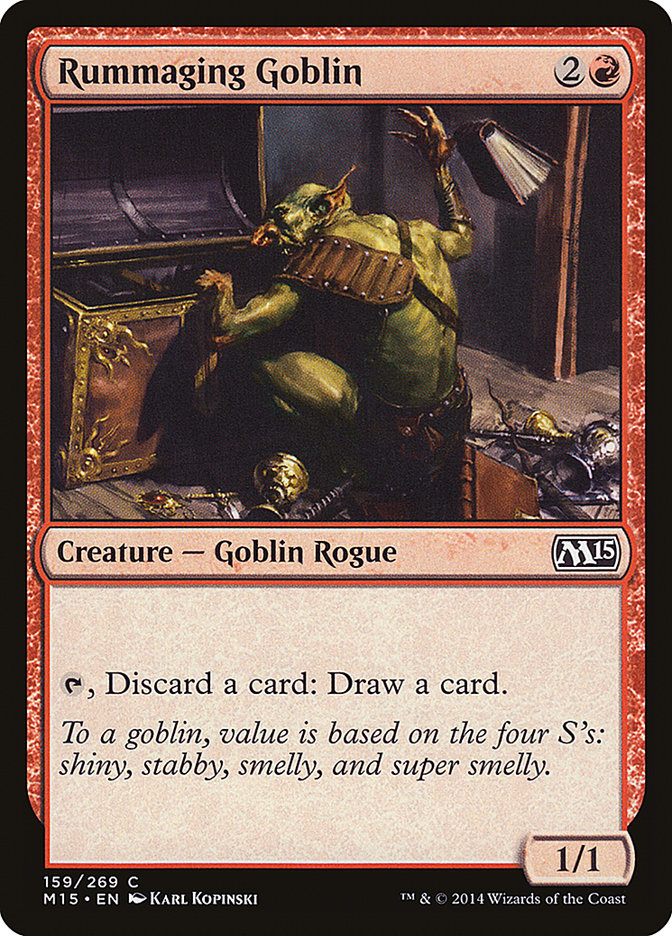 Rummaging Goblin [Magic 2015] | PLUS EV GAMES 