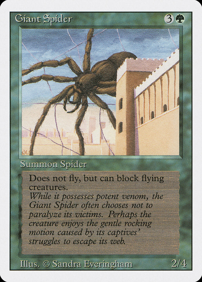 Giant Spider [Revised Edition] | PLUS EV GAMES 