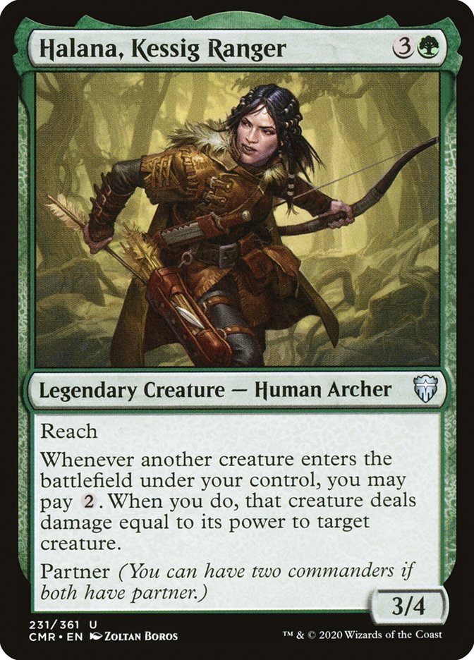 Halana, Kessig Ranger [Commander Legends] | PLUS EV GAMES 