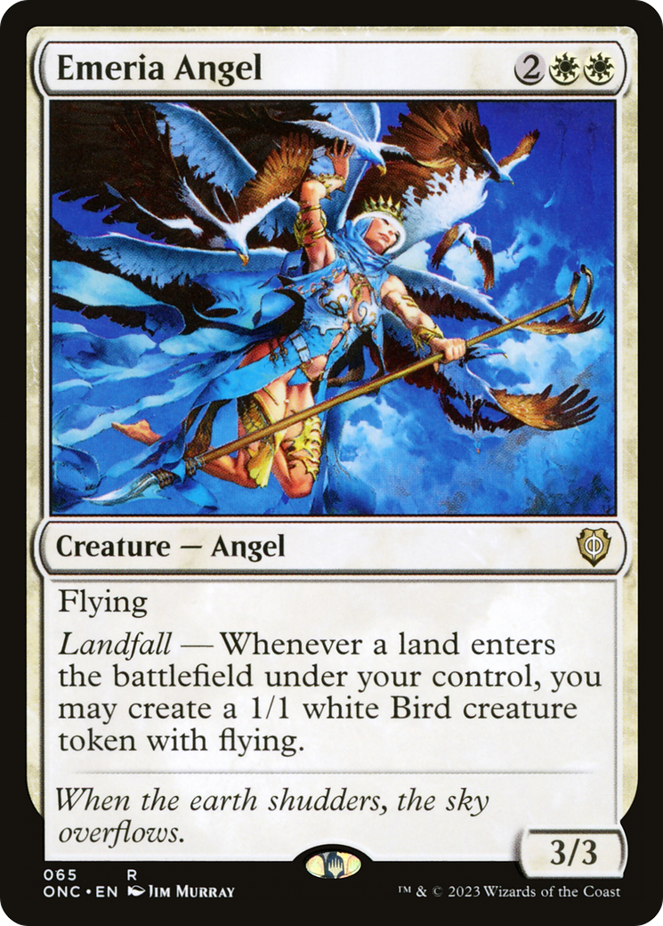 Emeria Angel [Phyrexia: All Will Be One Commander] | PLUS EV GAMES 