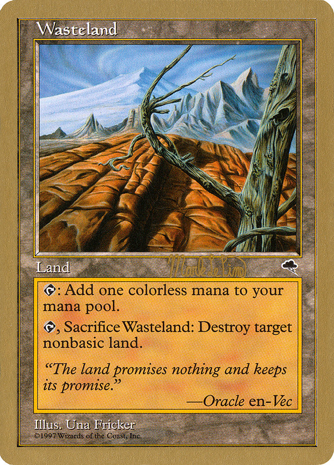 Wasteland (Mark Le Pine) [World Championship Decks 1999] | PLUS EV GAMES 