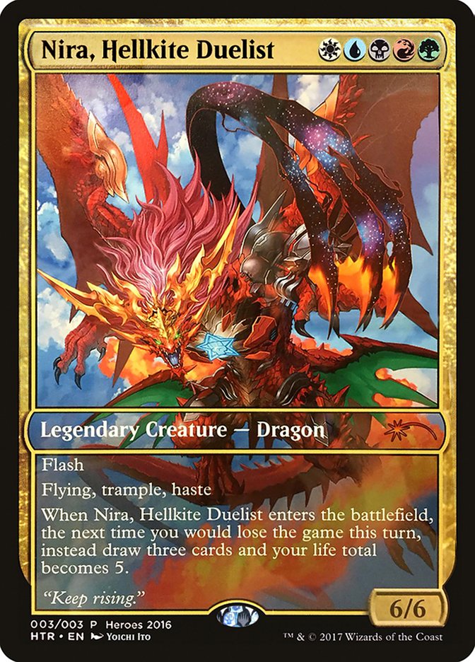 Nira, Hellkite Duelist [Heroes of the Realm] | PLUS EV GAMES 