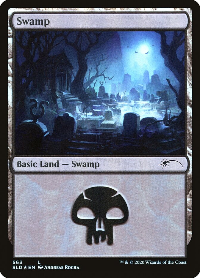 Swamp (Spooky) (563) [Secret Lair Drop Promos] | PLUS EV GAMES 