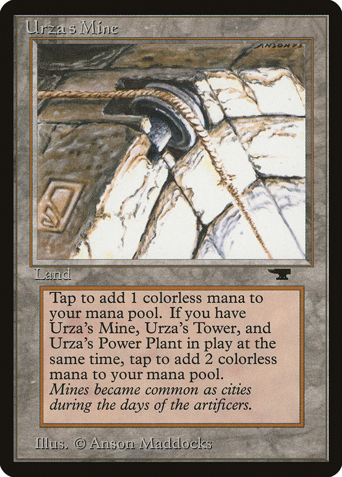 Urza's Mine (Pulley Embedded in Stone) [Antiquities] | PLUS EV GAMES 