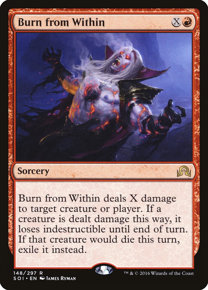 Burn from Within [Shadows over Innistrad] | PLUS EV GAMES 