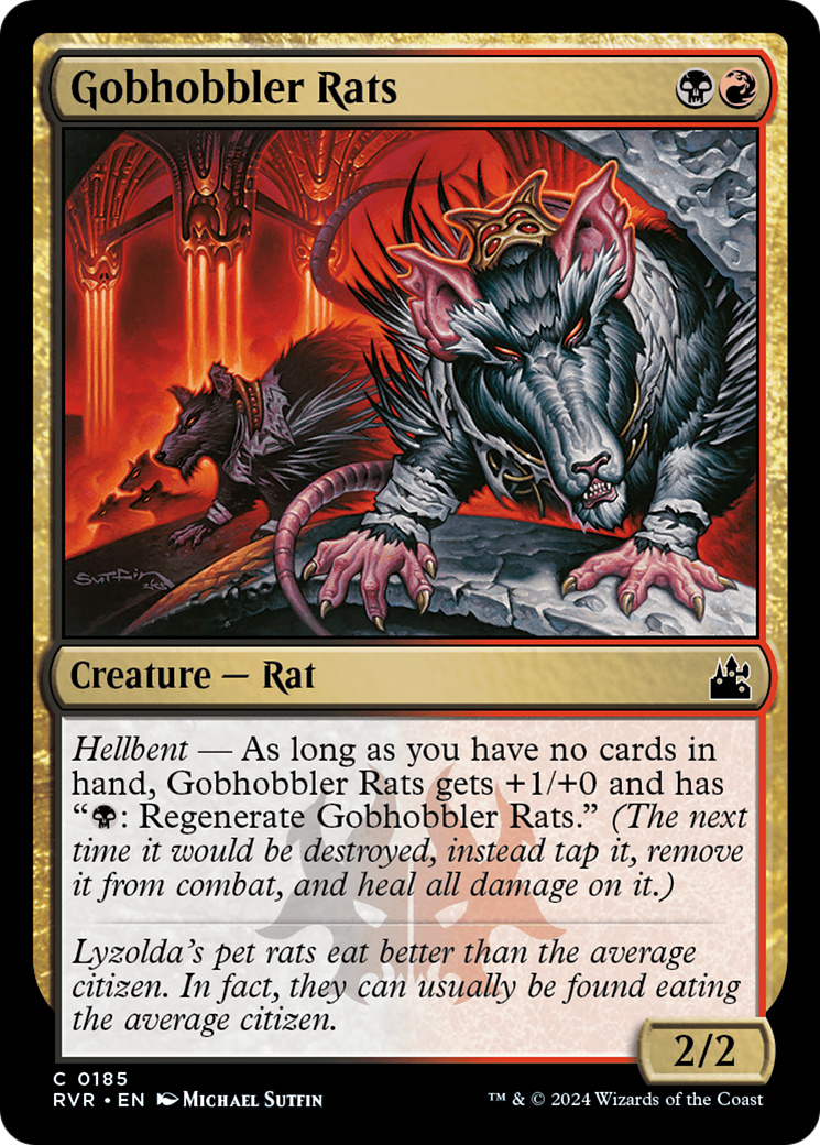 Gobhobbler Rats [Ravnica Remastered] | PLUS EV GAMES 