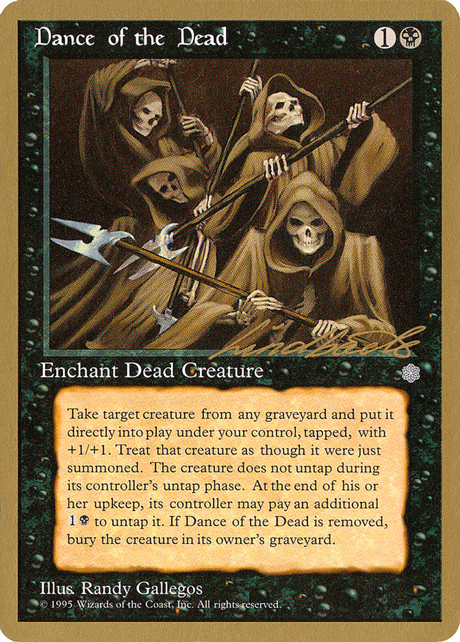 Dance of the Dead (Leon Lindback) [Pro Tour Collector Set] | PLUS EV GAMES 