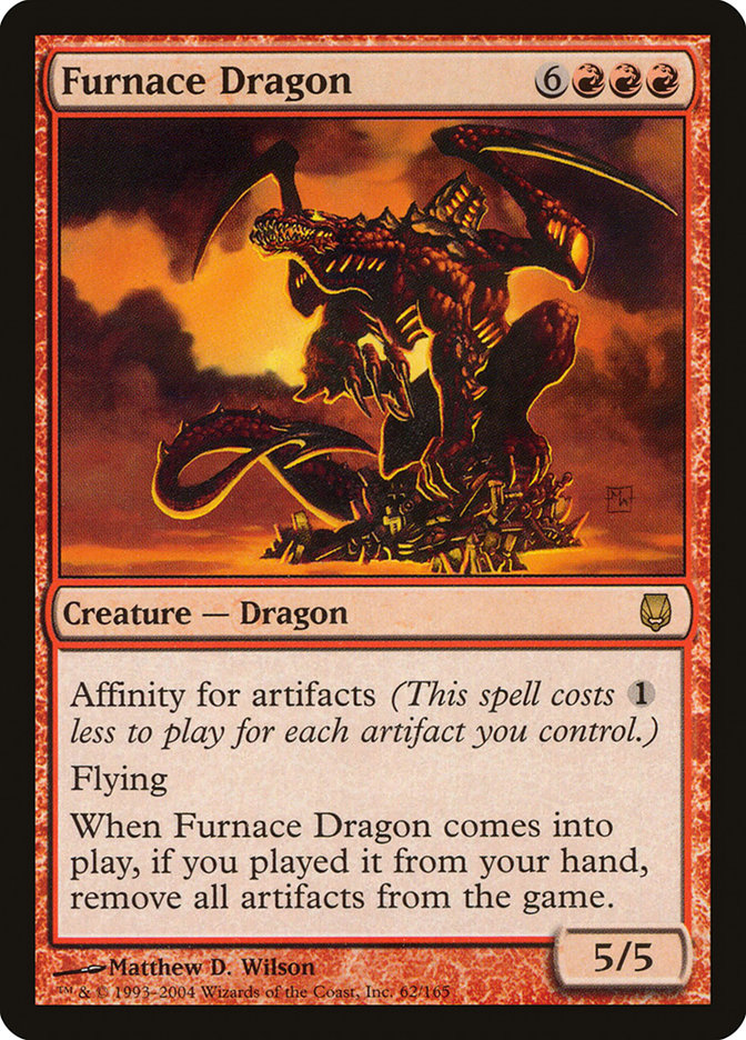 Furnace Dragon [Darksteel] | PLUS EV GAMES 