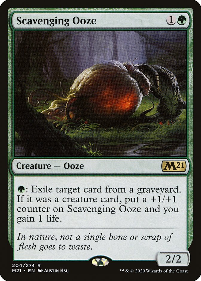 Scavenging Ooze [Core Set 2021] | PLUS EV GAMES 